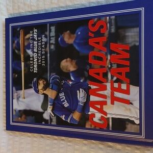 🌻CANADA'S TEAM TORONTO BLUE JAYS BOOK